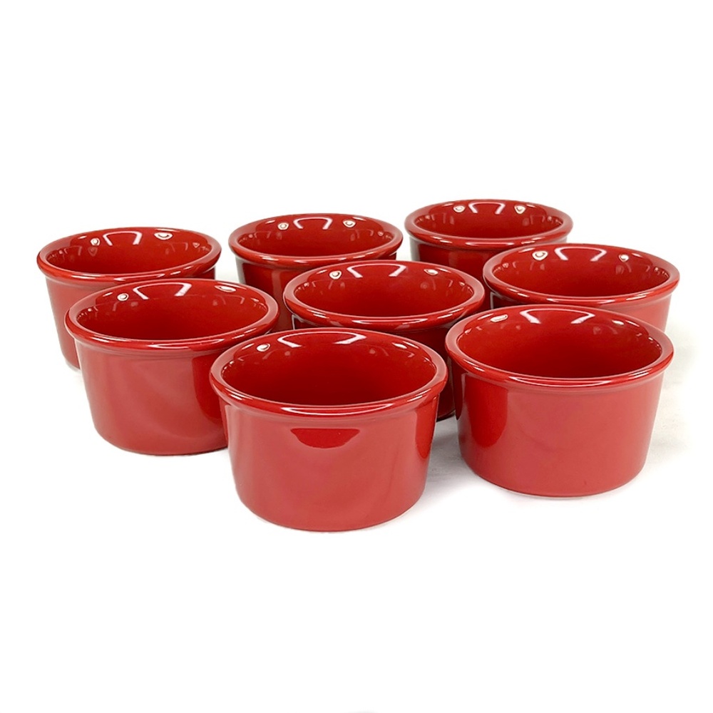 Set of Chantal Red Ramekins - 8
